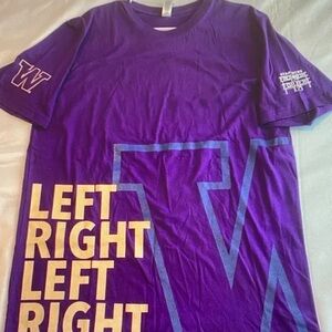 Starbucks Purple and Yellow Graphic Tee